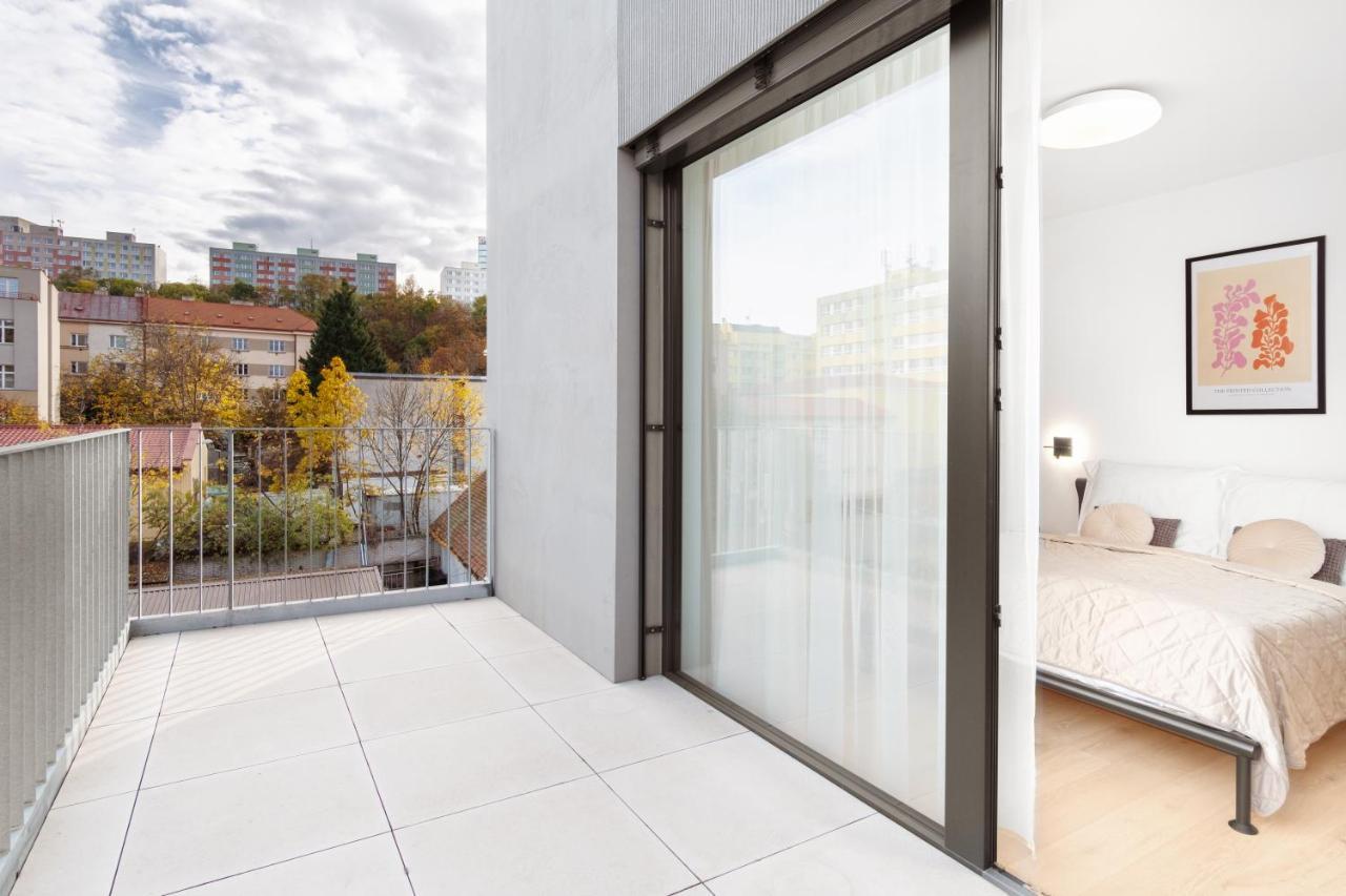 Prague Days - Premium Apartments - Balcony Exteriér fotografie