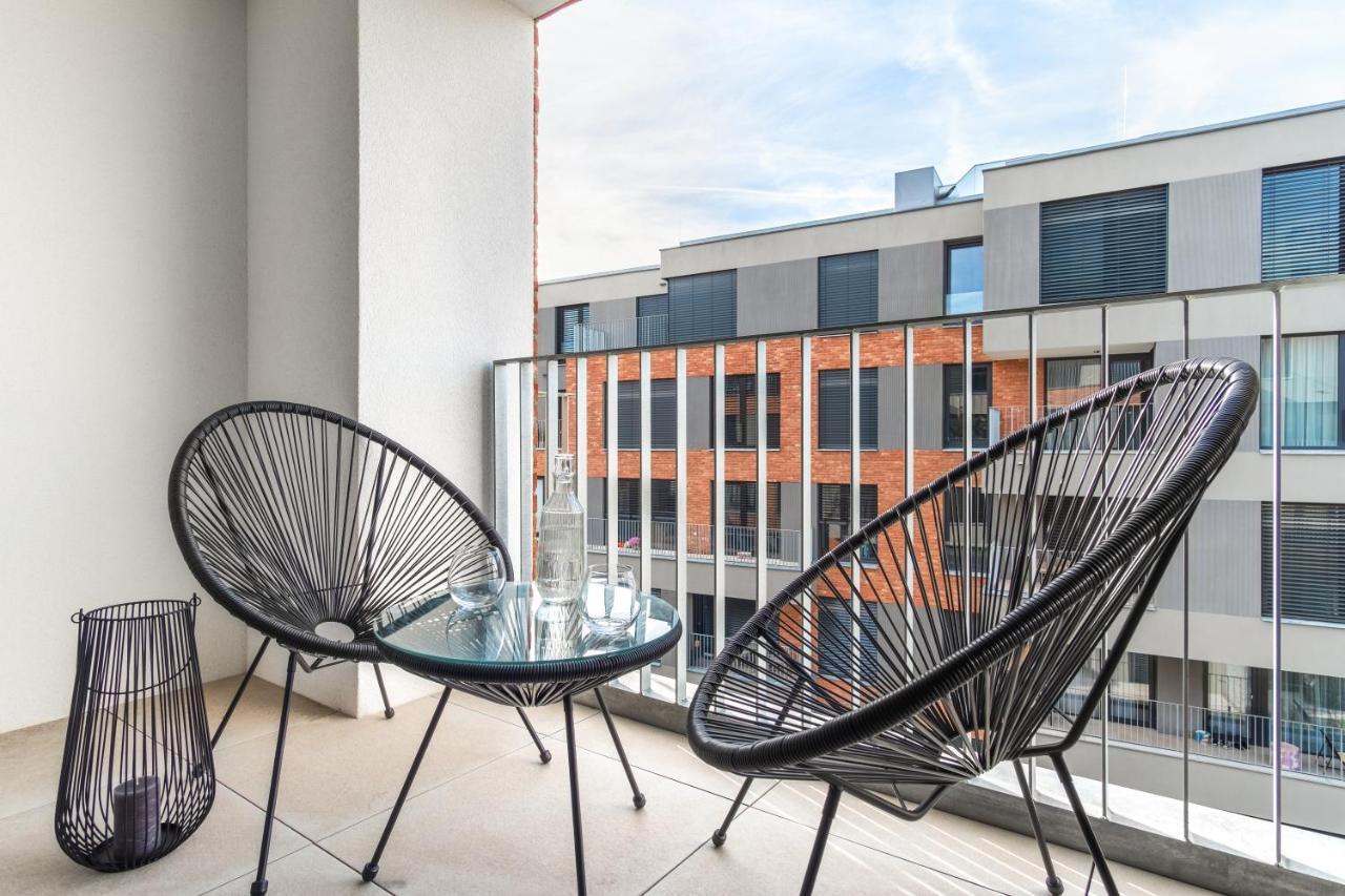 Prague Days - Premium Apartments - Balcony Exteriér fotografie